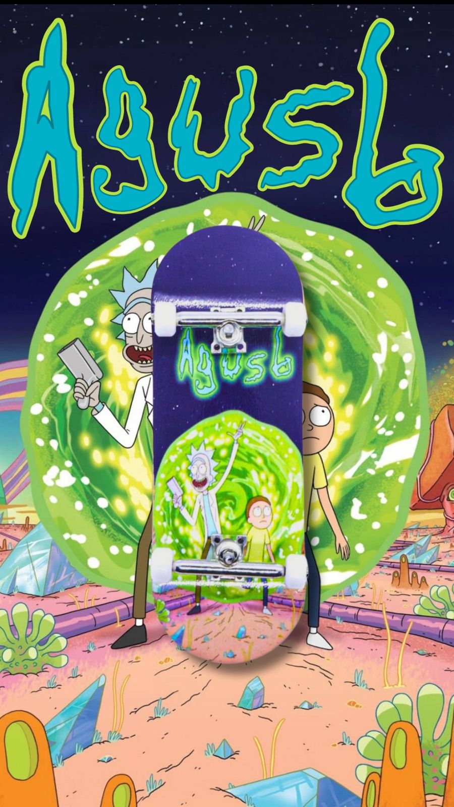 AGUSB RICK AND MORTY PRO SERIES